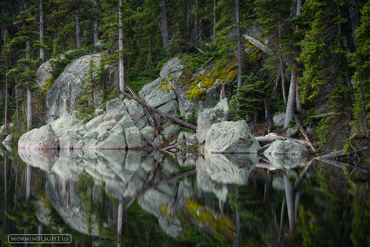 Peaceful Reflections A quiet morning at a remote mountain lake in Rocky Mountain National Park puts me in the mood to reflect. On this morning I found...